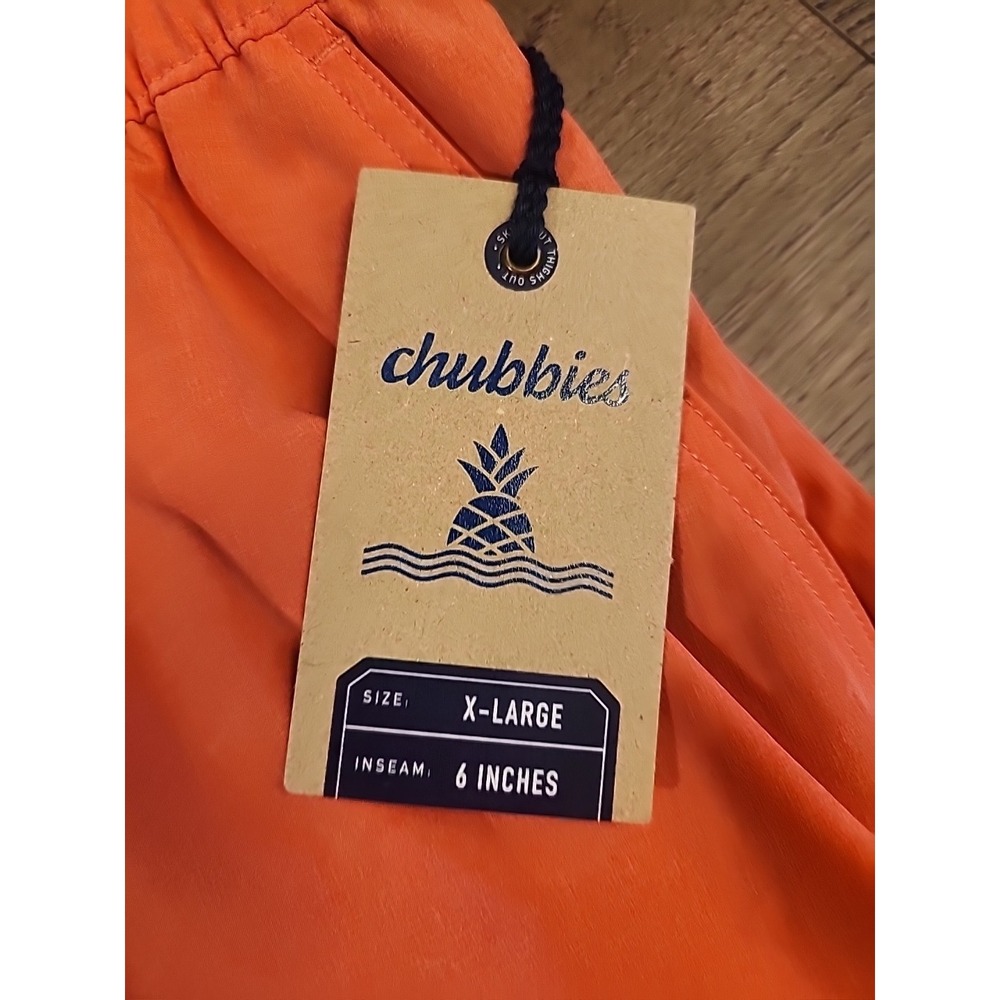 Chubbies The Candy Apples 6.0" Everywear Shorts SZ XL NWT - Picture 3 of 5